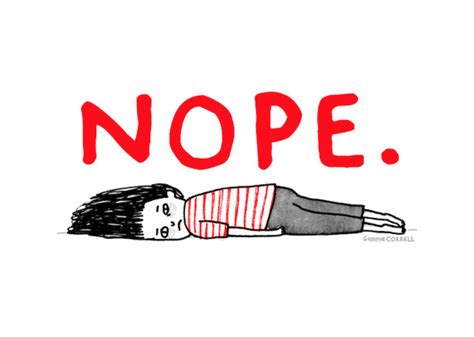 Gemma Correll's funny, self-deprecating cartoons - Talk Illustration