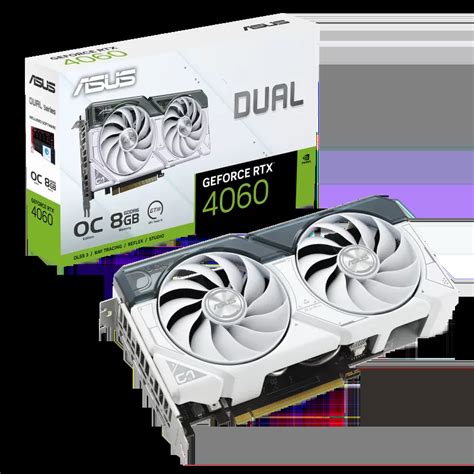 ASUS Dual GeForce RTX 4060 White OC Edition 8GB GDDR6