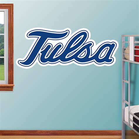 Tulsa Golden Hurricane Logo Wall Decal | Shop Fathead® for Tulsa Golden ...