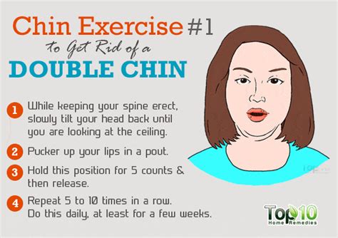 How to Get Rid of a Double Chin | Top 10 Home Remedies