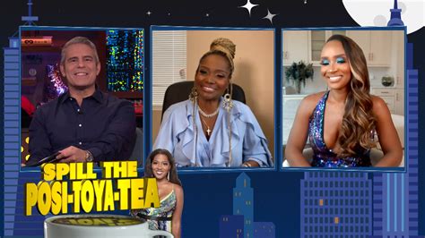 Watch Dr. Heavenly Kimes & Dr. Contessa Metcalfe Spill the Tea on Toya Bush-Harris | Watch What ...