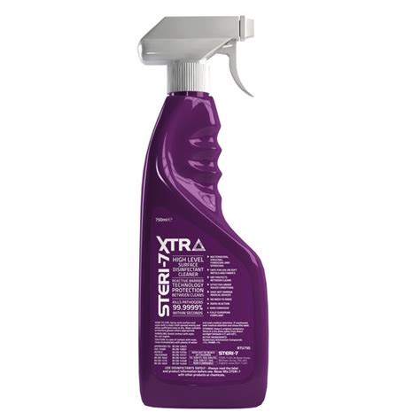 Disinfectants & Surface Sanitisers STERI-7 PROFESSIONAL SURFACE CLEANER ...