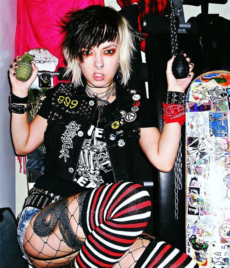 Christina Chaos (With images) | Punk rock girls, Punk girl, Punk outfits