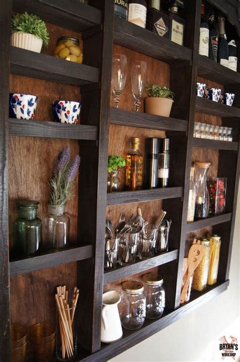 Built-in Kitchen Wall Shelves! | Hometalk