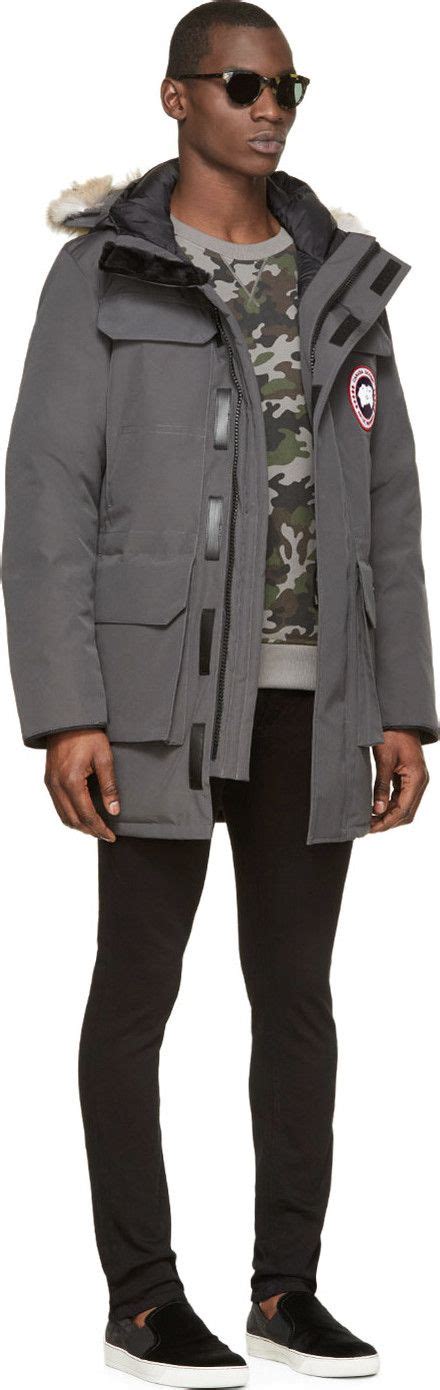 Canada Goose - Grey Down & Fur Citadel Parka | Fashion, Korean fashion, Paris fashion week