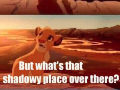 Simba shadowy place meme | Make Memes