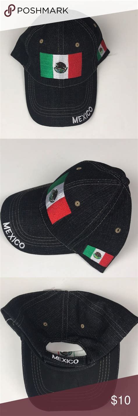 🧢“Mexico” Flag denim baseball cap | Denim baseball cap, Baseball cap ...