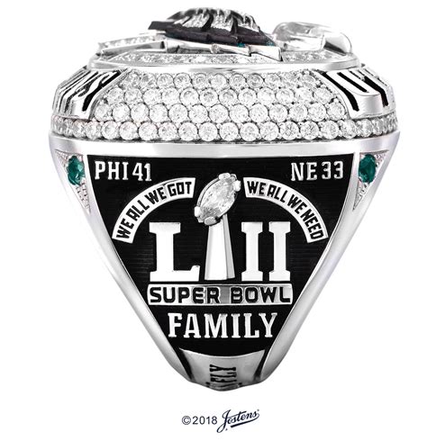 Philadelphia Eagles Unveil Their Super Bowl Rings Complete With 219 ...