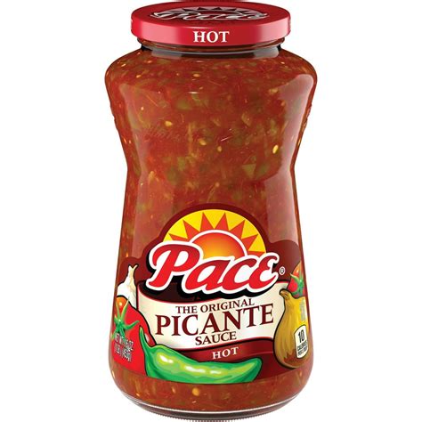 Pace Hot Picante Sauce, 16 oz. - Walmart.com - Walmart.com