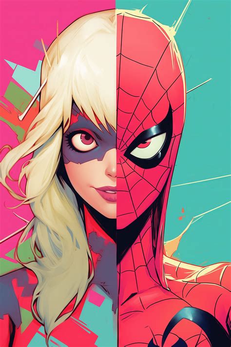 SpiderGwen inspired Comic by xalphafox on DeviantArt