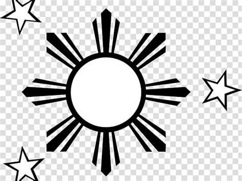 Philippine Sun Black And White