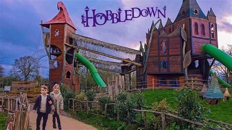 Exploring Hobbledown Epsom Adventure Park and farm with Emily and Thomas - YouTube