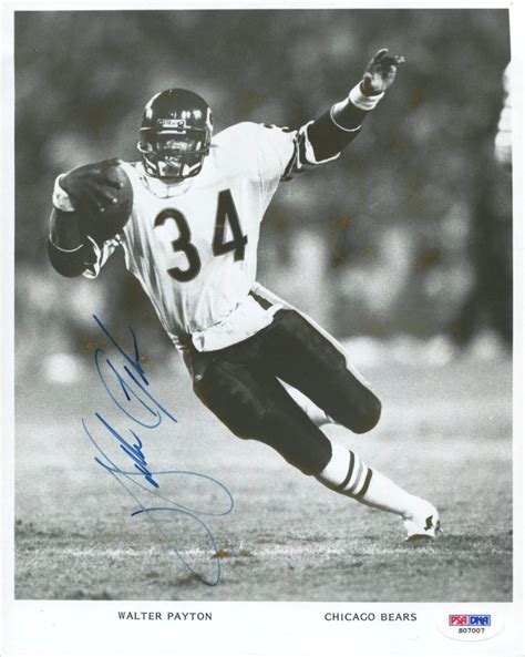 Walter Payton | PSA AutographFacts℠