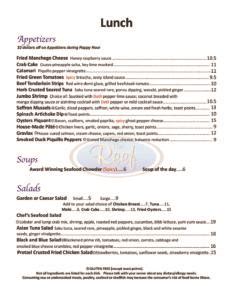 0715-reef-new-lunch-menu | The Reef Restaurant