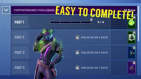 How To Complete The "FORTNITEMARES CHALLENGES" In (Fortnite Battle ...