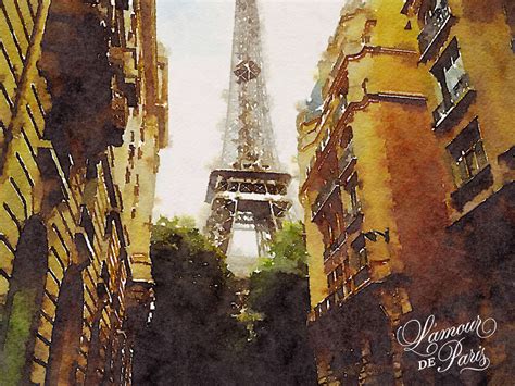 Paris in Watercolor | L'Amour de Paris | Romantic Parisian Portraits in the City of Love