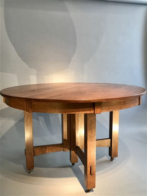 Arts & Crafts oak table - Ref.98947