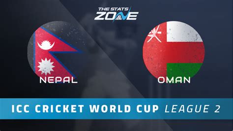 Nepal vs Oman – Cricket World Cup League 2 Preview & Prediction - The Stats Zone