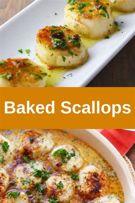 Baked Scallops - Recipes Easy