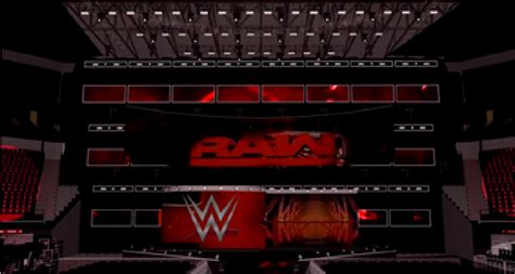 wwe Raw Stage by alexb22 on DeviantArt