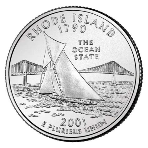 2001 Rhode Island Quarter | State Quarter | Coins of America