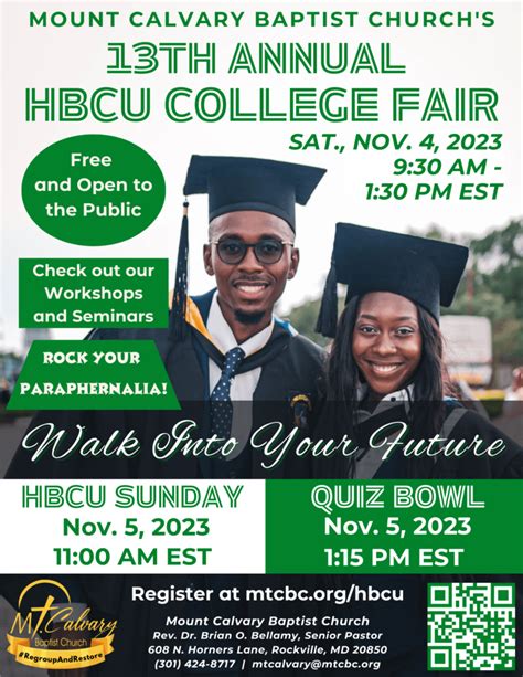 HBCU College Fair – Nov. 4 - NAACP MONTGOMERY COUNTY MD UNIT