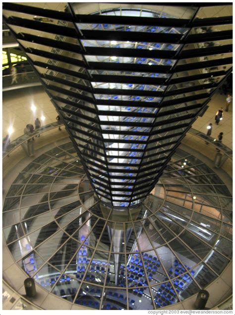 Inside the Reichstag dome. (Photo ID 10527-berlin)