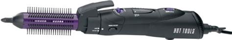 wigo curling iron: HOT TOOLS 1079 Hot Air Brush With Retractable Bristles, Black/Purple, 1 1/4 ...