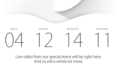 Live-Stream der Apple Keynote am 9. September