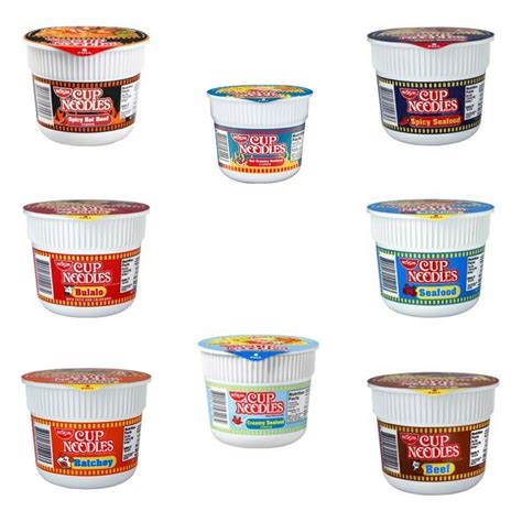 Nissin Cup Noodle's Mini with Flavor | Shopee Philippines