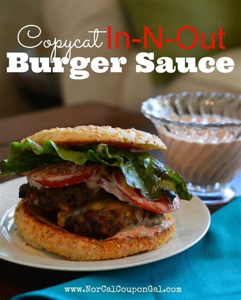 Copycat In-N-Out Burger Sauce Recipe