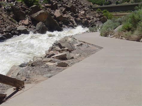 Glenwood Canyon Trail in Colorado