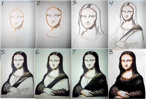 [My] Mona Lisa Process - Artist Cubby