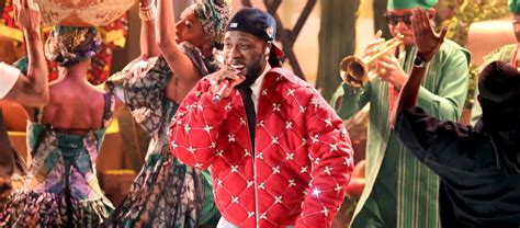 Burna Boy’s Grammy Performance Of ‘Sittin’ On Top Of The World’ With ...