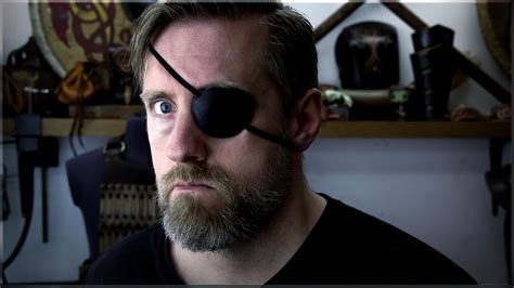 Make an Eye Patch | Leather Craft - YouTube