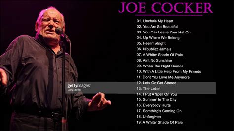 Joe Cocker Greatest Hits Full Album - The Best Songs Of Joe Cocker #2 - YouTube