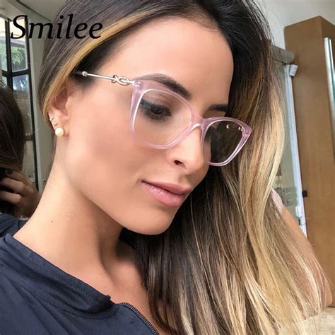 Clear fashion glasses 2018 brand designer square eyeglasses frames ...