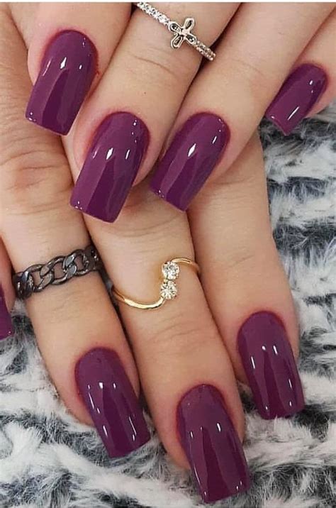 35 amazing solid-colored manicure trends practical nail color ideas ...