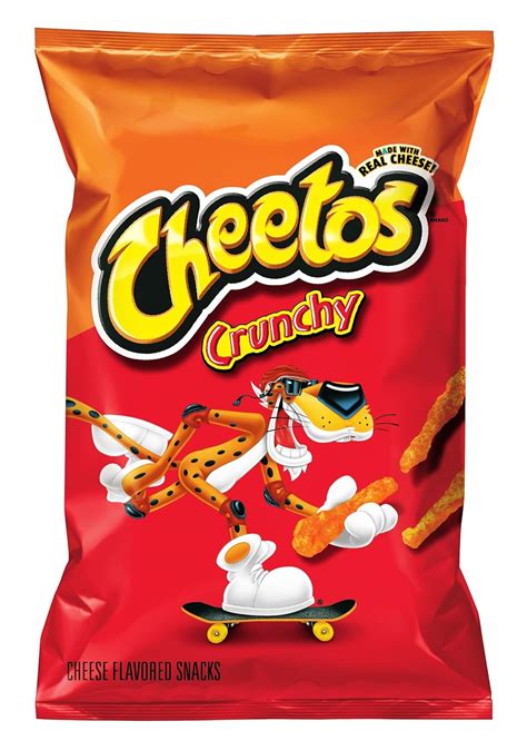 Cheetos Cheese Flavored Snacks, Crunchy, 9.5 Ounce (Pack of 4) : Amazon ...