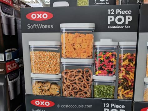 Oxo 12-Piece Pop Container Set