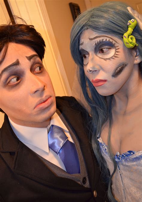 DIY Corpse Bride costumes -- Emily & Victor Van Dort Cool Halloween ...