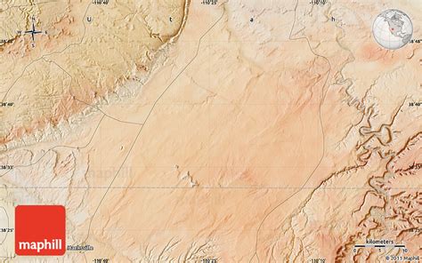 Satellite Map of the Area around 38° 36' 25" N, 110° 25' 30" W