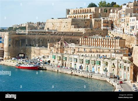 The Valletta waterfront, Valletta, Malta Stock Photo - Alamy