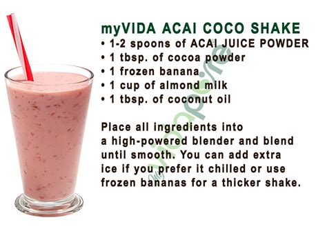 Acai Berry Juice Powder Organic myVidaPure | Acai berry juice, Berry ...