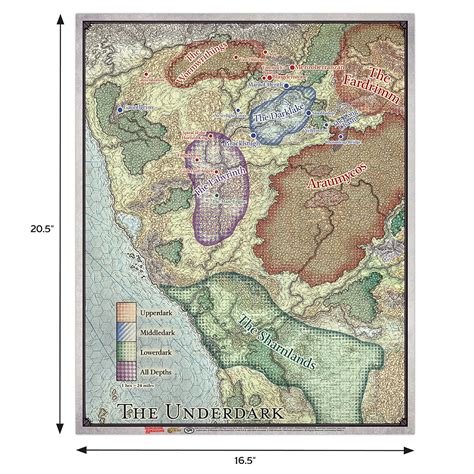 Buy D&D: Out of the Abyss: 2 Map Set - GF9's Official Dungeons & Dragons Tapletop Maps ...