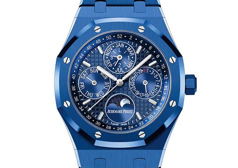 News: AP Releases Its FIRST Royal Oak Perpetual Calendar In Blue Ceramic