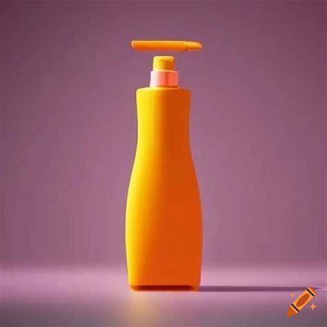 Sunscreen bottle with pump dispenser on Craiyon