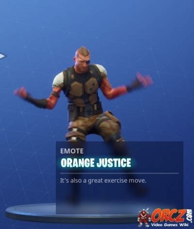 Fortnite Battle Royale: Orange Justice - Orcz.com, The Video Games Wiki