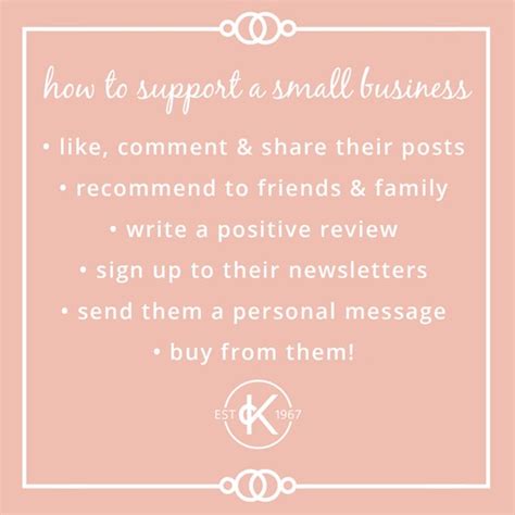 6 Ways To Support A Small Business