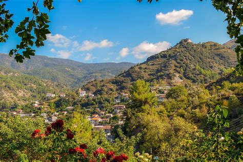 HD wallpaper: cyprus, moutoullas, village, mountain, landscape, nature ...